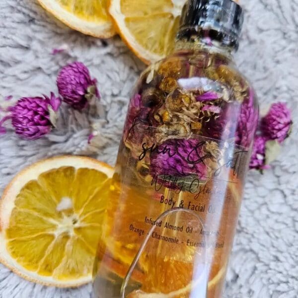 Floral Infused Face and Body Oil-Wildly Glowing